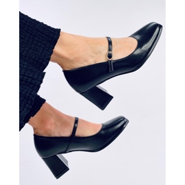 Mary Jane Keefel Zapatos de tacón negros 3