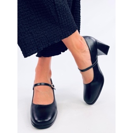 Mary Jane Keefel Zapatos de tacón negros 4