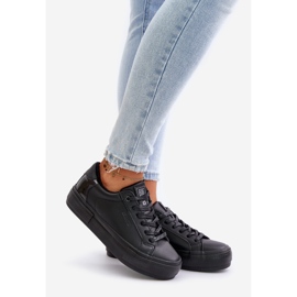 Zapatillas deportivas aisladas para mujer con plataforma Big Star OO274A555 Negro 1