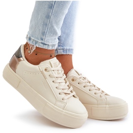 Zapatillas de mujer aisladas con plataforma Big Star OO274A454 Beige 11