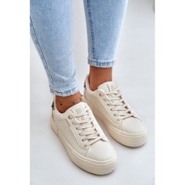 Zapatillas de mujer aisladas con plataforma Big Star OO274A454 Beige 6