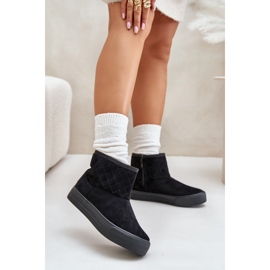 Botas De Nieve Con Cremallera Aislante Con Pelo Big Star OO274A522 Negro 2 Botas De Nieve Con Cremallera Aislante Con Pelo Big Star OO274A522 Negro 2