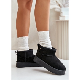 Botas de Nieve Plataforma Baja Big Star OO274A099 Negro 7