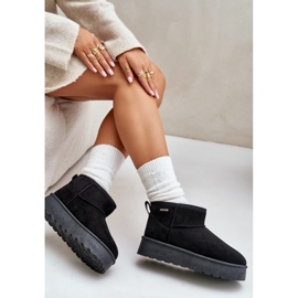 Botas de Nieve Plataforma Baja Big Star OO274A099 Negro 12