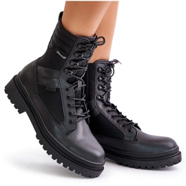 Botas aislantes de piel para hombre Big Star OO174164 Negro 14