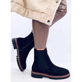 Botas Chelsea Fuqua de ante negro 3