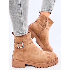 Botas Chelsea Ortiz Camel marrón 4