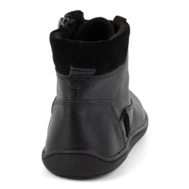 Olivier Zapatos mujer minimalistas descalzos piel invierno 1262 negro 3