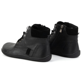 Olivier Zapatos mujer minimalistas descalzos piel invierno 1262 negro 6
