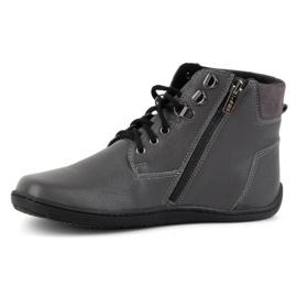Olivier Zapatos mujer minimalistas descalzos piel invierno 1262 gris 1