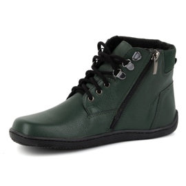 Olivier Zapatos mujer minimalistas descalzos piel invierno 1262 verde 2