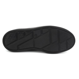 Zapatos chukka de piel para hombre KAMPOL 109/35 Sw, negro 5