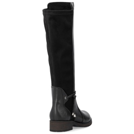 Botas aislantes de piel para mujer, negras Rieker Z9564-00 negro 6