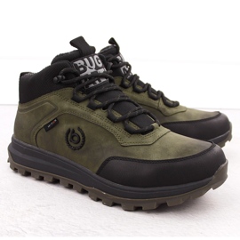 Botas aislantes impermeables de piel para hombre verde Bugatti OO153053 1 Botas aislantes impermeables de piel para hombre verde Bugatti OO153053 1