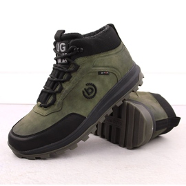Botas aislantes impermeables de piel para hombre verde Bugatti OO153053 3
