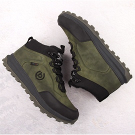 Botas aislantes impermeables de piel para hombre verde Bugatti OO153053 4