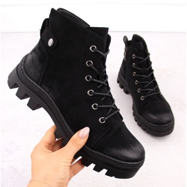 Botines negros de mujer Potocki SZ12168 1