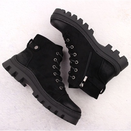 Botines negros de mujer Potocki SZ12168 2