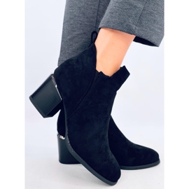 Botas de tacón Hallie de ante negro 2