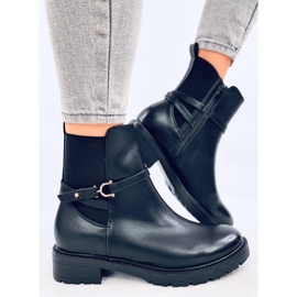 Botas Chelsea clásicas de mujer Royle Black negro 4