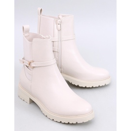 Botas Chelsea clásicas de mujer Royle Beige 1