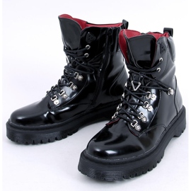 Botas Kari Black con cordones negro 1 Botas Kari Black con cordones negro 1