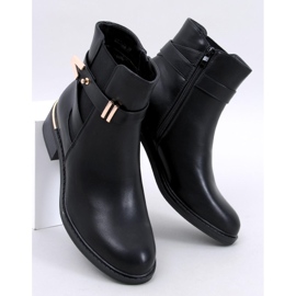 Botas Chelsea Gavins de poliuretano en negro 1 Botas Chelsea Gavins de poliuretano en negro 1