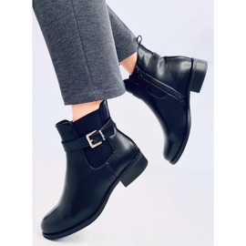 Botas Chelsea clásicas de mujer Saroni Black negro 6