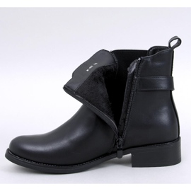 Botas Chelsea clásicas de mujer Saroni Black negro 2