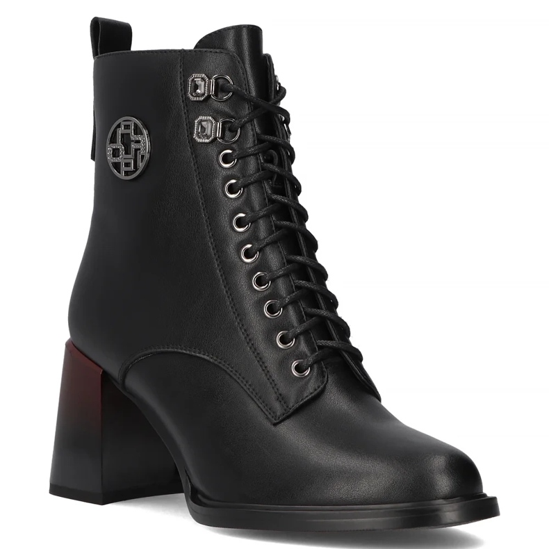 Filippo DBT6316/24 Bk Botines de piel negro 1