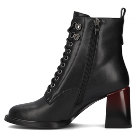 Filippo DBT6316/24 Bk Botines de piel negro 2