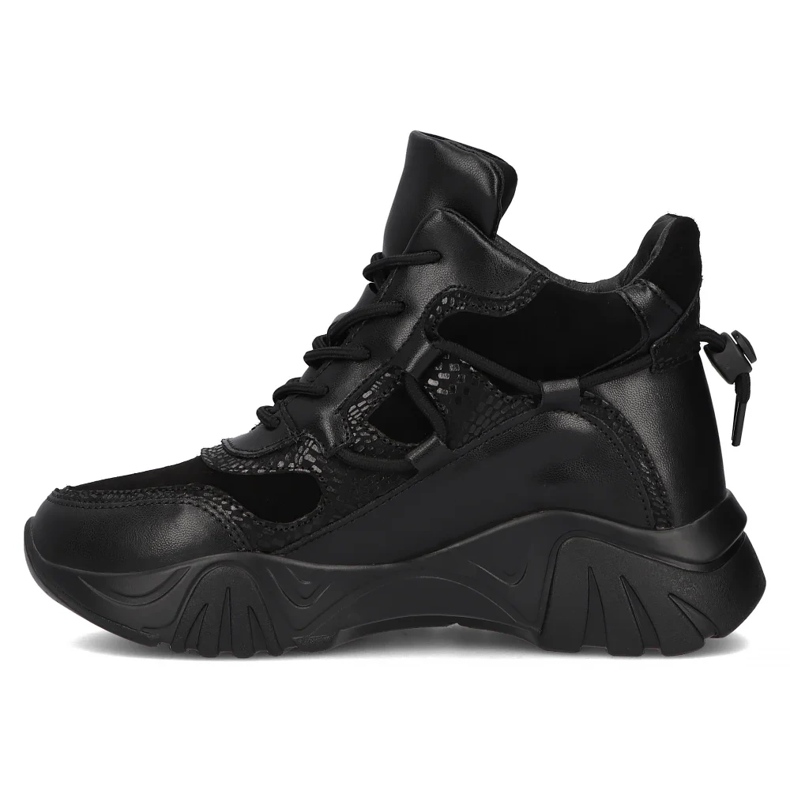 Filippo DBT6367/24 Bk Botas plataforma de piel, negro 2