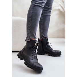 Zazoo 2831 Botas de Mujer Fabricadas en Piel Natural, Negro 4
