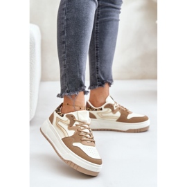 Zapatillas Mujer Leopardo Leopardo Beige Henizore 2