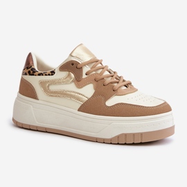 Zapatillas Mujer Leopardo Leopardo Beige Henizore 4