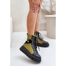 Botines de Piel con Plataforma Maciejka 06751-01 Negro 2 Botines de Piel con Plataforma Maciejka 06751-01 Negro 2