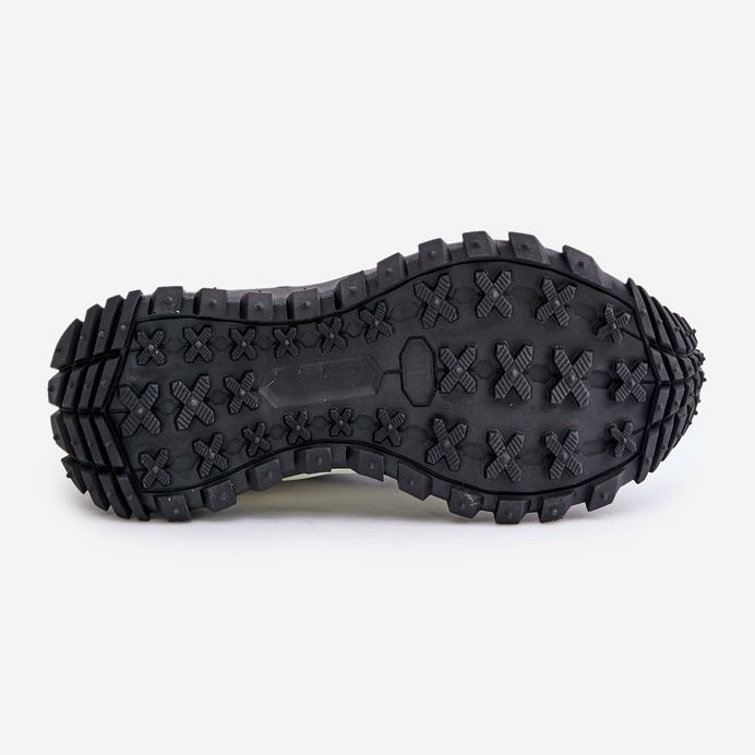 Zapatillas de Mujer de Piel con Plataforma Big Star OO274A220 Sistema HI-POLY Blanco y Negro 1