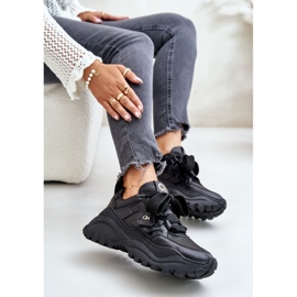 Deportivas Mujer Piel Negras CheBello 4583 negro 6