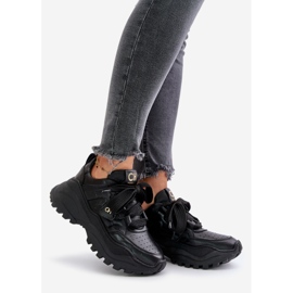 Deportivas Mujer Piel Negras CheBello 4583 negro 1 Deportivas Mujer Piel Negras CheBello 4583 negro 1