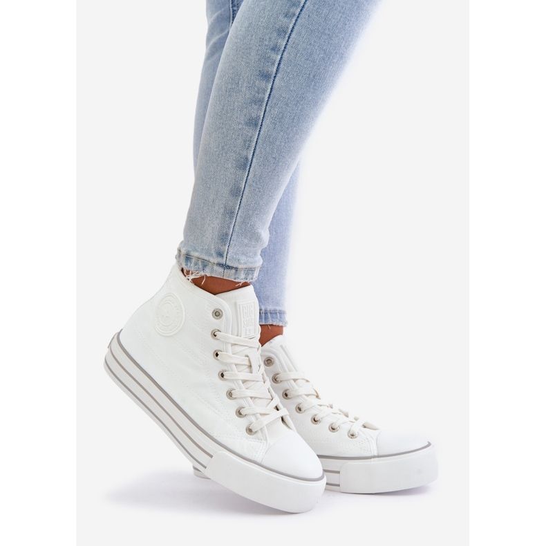 Big Star Zapatillas De Mujer Aisladas Con Plataforma OO274A473 Blanco 1