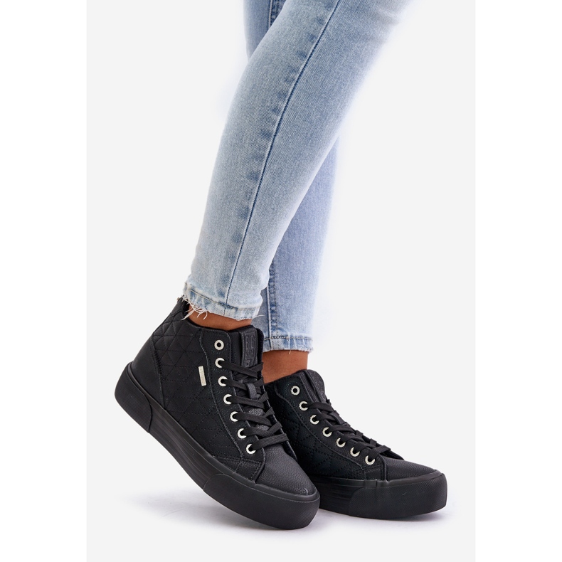 Zapatillas de Mujer Aislante con Costuras Big Star OO274A480 Negro 1