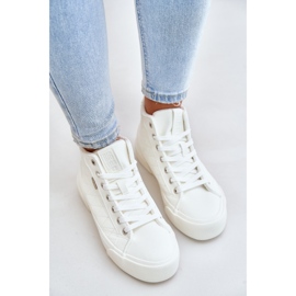 Zapatillas De Mujer Aislante Con Costuras Big Star OO274A479 Blanco 13