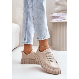 Zapatillas con aislamiento para mujer Big Star MM274618 Beige 6