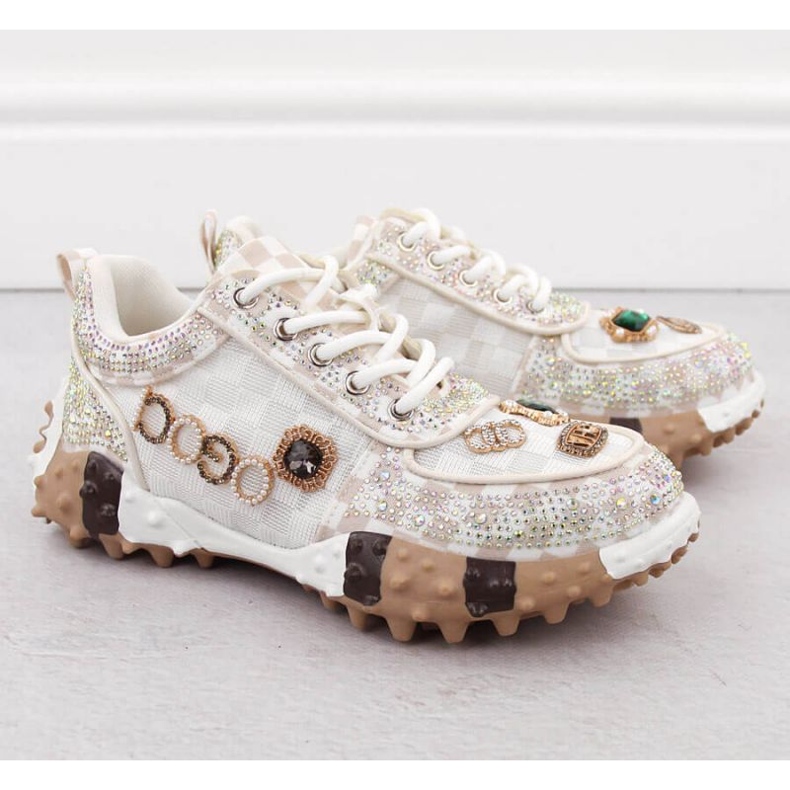 Zapatos Potocki, ricamente decorados 16324 WOL275B multicolor 2