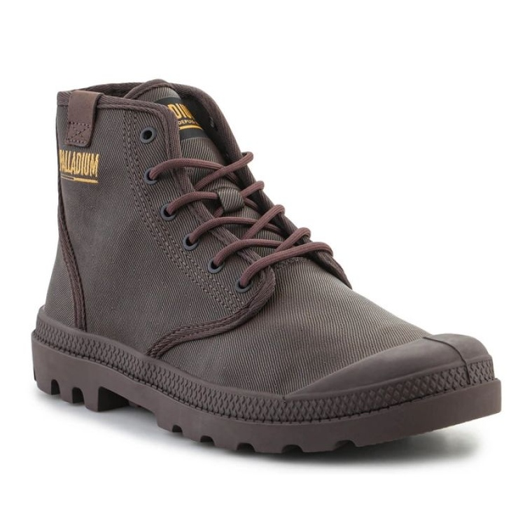Zapatos Palladium Pampa Hi Coated U 74375-249-M Cacao oscuro marrón 1