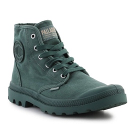 Palladium Pampa Hi 02352-398-M Zapato de aguja Pino verde 1