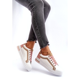 Deportes femeninos se pone escoba con brillo beige blanco 7