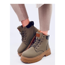 Botas de madera de mujer Kellers Green - Inello verde 1