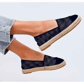 Alpargatas de mujer Alika Negras - Inello negro 2
