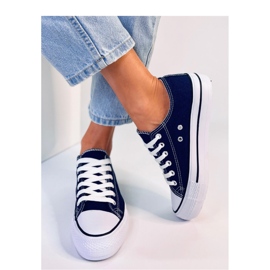 Zapatillas clásicas de mujer Fargis D.BLUE - Inello azul 2